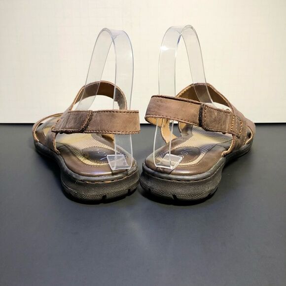 Womens BOC Born Concept Brown Leather Slingback Sandals / Size 8M - Picture 5 of 9